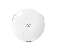 Détecteur de Fuite d'Eau Wi-Fi avec Alarme 50dB Compatible Android et iOS Blanc