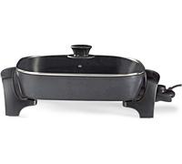 NEDIS Elektrische Pfanne D=40cm Alu-gussgehäuse 2200W 5Stufen sw FCSP110EBK40