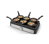 Party Wok Set | Nedis | FCRA310FBK6 |Aluminium / Noir Noir G