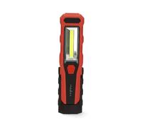 Nedis Lampe de travail - 4 W - Fonctionne sur piles - 5 V CC - Lithium Ion intégré - Rechargeable - Durée d'éclairage : 5 h - 300 lm - Portée d'éclairage : 20 m