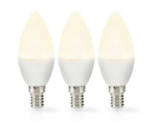 Nedis LBE14C352P3 energy-saving lamp Blanc chaud 2700 K 4,9 W E14 F