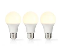 Nedis LBE27A602P3 ampoule LED Blanc chaud 2700 K 8,5 W E27 F