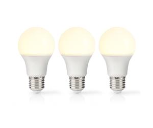 Nedis LBE27A603P3 energy-saving lamp Blanc chaud 2700 K 11 W E27 F