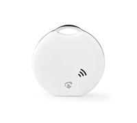 Nedis Localisateur de clés | à Piles | 1 x CR2032 | Piles incluses | Version Bluetooth® : 4.0 | Durée de Vie de la Batterie jusqu'à : 1 an | Blanc