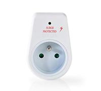 Protecteur de surtension Nedis EXSO100SPE1WT 1 prise Type E 13 500 A 16 A 3680 W Blanc