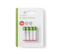 Nedis Pile AAA rechargeable Ni‑MH 1,2 V 700 mAh – Lot de 4