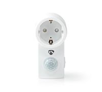 Nedis PIRWI10WT détecteur de mouvement Capteur infrarouge passif (PIR) Avec fil Mur Blanc