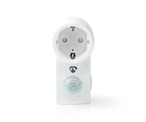 Nedis PIRWI10WT détecteur de mouvement Capteur infrarouge passif (PIR) Avec fil Mur Blanc