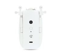 Nedis Robot Motorisé SmartLife pour Rideaux I/U Rail 12 kg avec Contrôle Vocal Blanc
