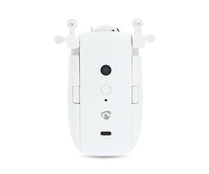 Nedis Robot Motorisé SmartLife pour Rideaux I/U Rail 12 kg avec Contrôle Vocal Blanc