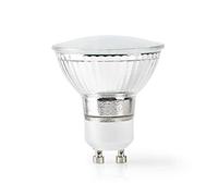 NEDIS SmartLife Ampoule LED pleine couleur | Wi-Fi | GU10 | 330 lm | 5 W | RVB/blanc chaud | 2700 K | AndroidT/IOS | PAR16