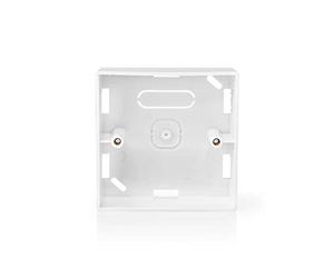 NEDIS SmartLife - Boîtier arrière - Accessoires pour : WIFIWC10WT / WIFIWS10WT / WIFIWS20WT - Montage en Surface - ABS