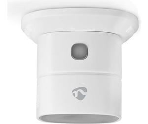 Nedis SmartLife Détecteur de CO - Zigbee 3.0 - Fonctionne sur piles - Durée de vie du capteur : 10 ans - EN 50291 - Android / IOS - Avec bouton test - 85 dB - Blanc