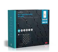 NEDIS SmartLife - LED Décorative - Rapporter - Blanc Chaud - 280 LED's - Extérieur - Motifs de Mouvement - 3 x 2m - Android/IOS