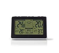 Nedis WEST400BK station météo numérique Noir, Gris LCD Batterie