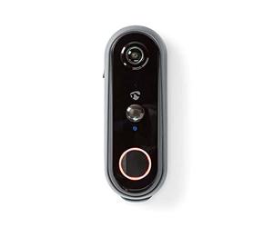 NEDIS Vidéophone SmartLife | Wi-FI | Alimenté par Pile | AndroidT/iOS | Full HD 1080p | microSD (Non Inclus) / Stockage dans Le Cloud (facultatif) | IP54 | avec capteur de Mouvement