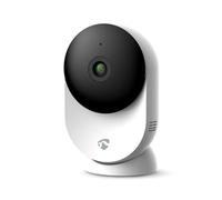 Nedis Caméra intérieure WIFICI12CWT Wi‑Fi 3MP 1296p Détection de mouvement Vision nocturne Blanc