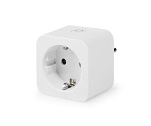 Nedis WIFIP121EWT Prise intelligente 3680 W Maison, Bureau Blanc