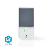 Nedis WIFIPO120EWT Prise intelligente Gris, Blanc