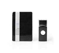 Nedis WLPSRL101BK Kit de Sonnette de Porte sans Fil