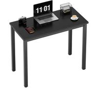 NEED petit bureau d'ordinateur, 80 x 40 cm, bureau d'ordinateur, adapté au travail, au bureau, au restaurant. noir
