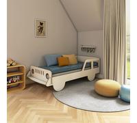 Need Sleep Lit d'enfant Autobet Jeep 80x160 cm Blanc