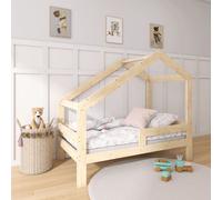 NeedSleep® House bed with barrier 90x180 cm - asymétrique