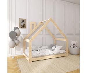 NeedSleep® House bed with chimney 90x200 cm - symétrique