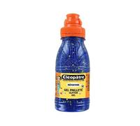 NEFERTARI - Peinture - gel à base d'eau - bleu nuit scintillant - 250 ml