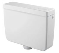 Negrari N1034RAM Boîte WC à sac à dos Pratika en ABS isolé, capacité 9 litres, blanc
