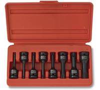 Neiko Pro® 01138b entraînement 1/5,1 cm Cr-Mo Torx pilote Douille à impact Lot de Lot de 8 |