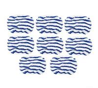 NEIQIUWING Coussinets de rechange lavables en microfibre pour balai vapeur, ZRO05801 ainsi que RY7 et RY8, réutilisables jusqu'à 60 °C, nettoyage sans traces pour carrelage, stratifié, bois et vinyle