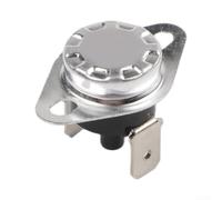 NEIQIUWING Distributeur d'eau Thermostat Interrupteur 85°C 95°C Réinitialisation manuelle automatique avec protection thermique pour appareils ménagers Gris (85℃ Self)