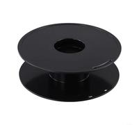 NEIQIUWING Enrouleur de câble vide de 200 mm de diamètre, noir, peu encombrant, pour jardin et camping, sans câble