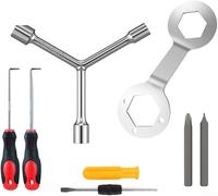 NEIQIUWING Ensemble d'outils de réparation de machine à laver e démontage de tambour en acier à haute teneur en carbone et kit de tournevis pour un démontage et un entretien faciles (7)