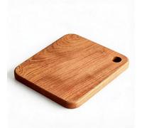 NEIQIUWING Plateau en bois d'ébène, plateau de service double face pour pizza, steak, fromage et fruits, design minimaliste moderne, 24 x 20 x 2 cm
