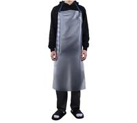 NEIQIUWING Tablier en PVC transparent, imperméable, résistant à l'huile | Imperméable, résistant à l'huile, design transparent, extra long, facile à nettoyer
