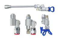 NEIQIUWING Valve 287030 Extension de pulvérisation Airless Valve anti-éclaboussures pour pulvérisateur Wagner