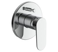 Neja mit bain-douche à enc avec simibox avec inverseur clapet ar chromé - LAUFEN H3215160040101