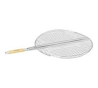Neka Grille de barbecue double ronde Summer D50 x H75 cm métal chromé