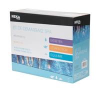 Neka Kit De Démarrage 4 Produits pour Spa - Brome/antimousse/ph+/ph- - Traitement Complet De l'eau du Spa