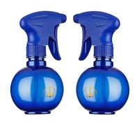 Nekava Petit vaporisateur 350ml Lot de 2 Flacons - Flacons pulvérisateurs bleus | Buse réglable brume fine & jet puissant | Effet nacré