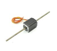 NEMA 11 non-captive stepper electronic starter with 150mm Tr5*4 lead screw NEMA11 linear stepper electronic starter 51mm 0.75A 120mN.m IINKUEYK(100mm Lead screw)