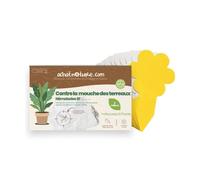 Nématodes SF contre Mouches des Terreaux - Solution Naturelle et Efficace (Pour 25 pots + 10x pièges collants)