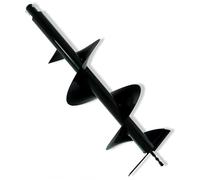 NEMAXX® B250 Tête Tarière Ø250mm 805mm Acier Mèche Hélicoïdale Rechange pour Tarière Sol Poteaux Clôtures, Fixation Boulon Transversal in oulon+Goupille, Compatible EB52, Pas Perceuses Électriques