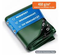 NEMAXX® Bâche Premium PVC 500x1000 cm | 450 g/m² Bâche de camion | Imperméable & Résistante aux UV | Bâche de protection avec œillets pour jardin, toit, construction & bois – Vert