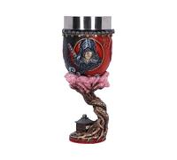 Nemesis Now Gobelet en résine Assassin's Creed Shadows peint à la main Rouge 19,5 cm