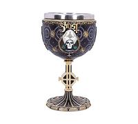 Nemesis Now B4886P9 Ghost Papa Emeritus III Meliora Calice doré en résine et acier inoxydable