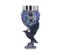 Nemesis Now B5613T1 Harry Potter - Coupe de Collection - Motif : Serdaigle - Cadeau pour Fan et Passionné - Qualité Supérieure - Bleu et Argenté - 19,5 CM, Résine, 19,5cm ,200ml