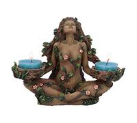 Nemesis Now Balance of Nature Bougeoir en Forme d'arbre féminin Marron 19 cm